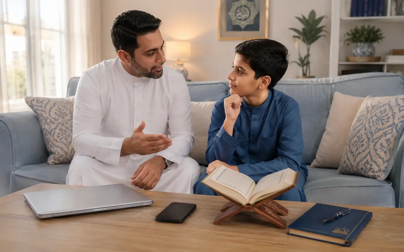 Raising Muslim Kids in the AI and Screen Era: A Practical Home Policy – family context