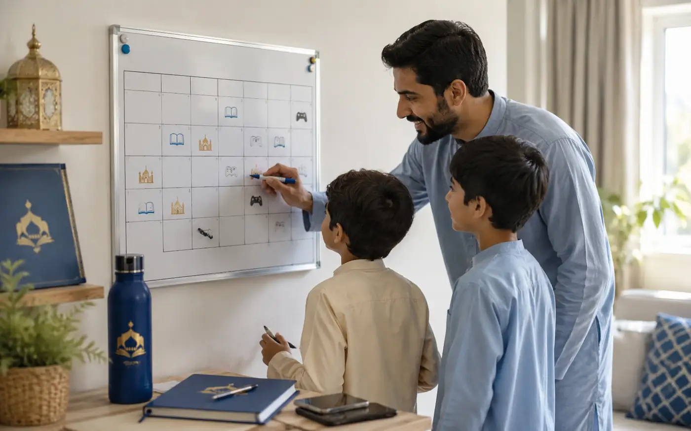 Raising Muslim Kids in the AI and Screen Era: A Practical Home Policy – family plan