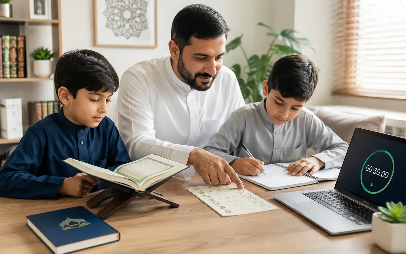Raising Muslim Kids in the AI and Screen Era: A Practical Home Policy – practical steps